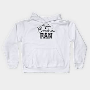 Baseball Fan, Sports Gift Kids Hoodie